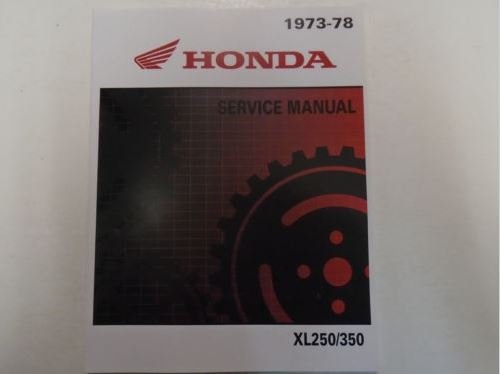 1974 HONDA XL250 SERVICE MANUAL PDF visual data 4