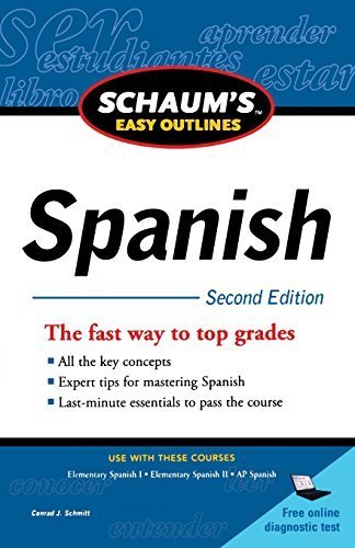 Schaum's Easy Outline of Spanish, 2nd Edition