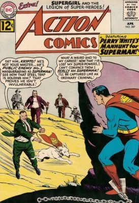 Action Comics book cover