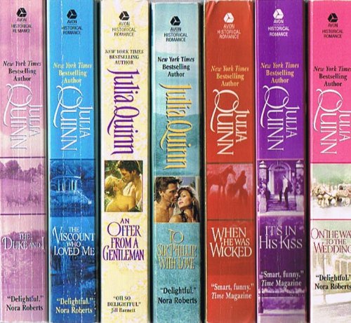 The Bridgerton Series, 7-Book Collection book cover