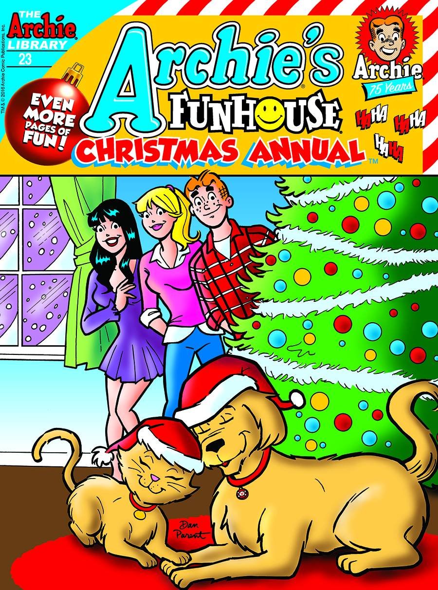 ARCHIE FUNHOUSE CHRISTMAS ANNUAL DIGEST #23 book cover