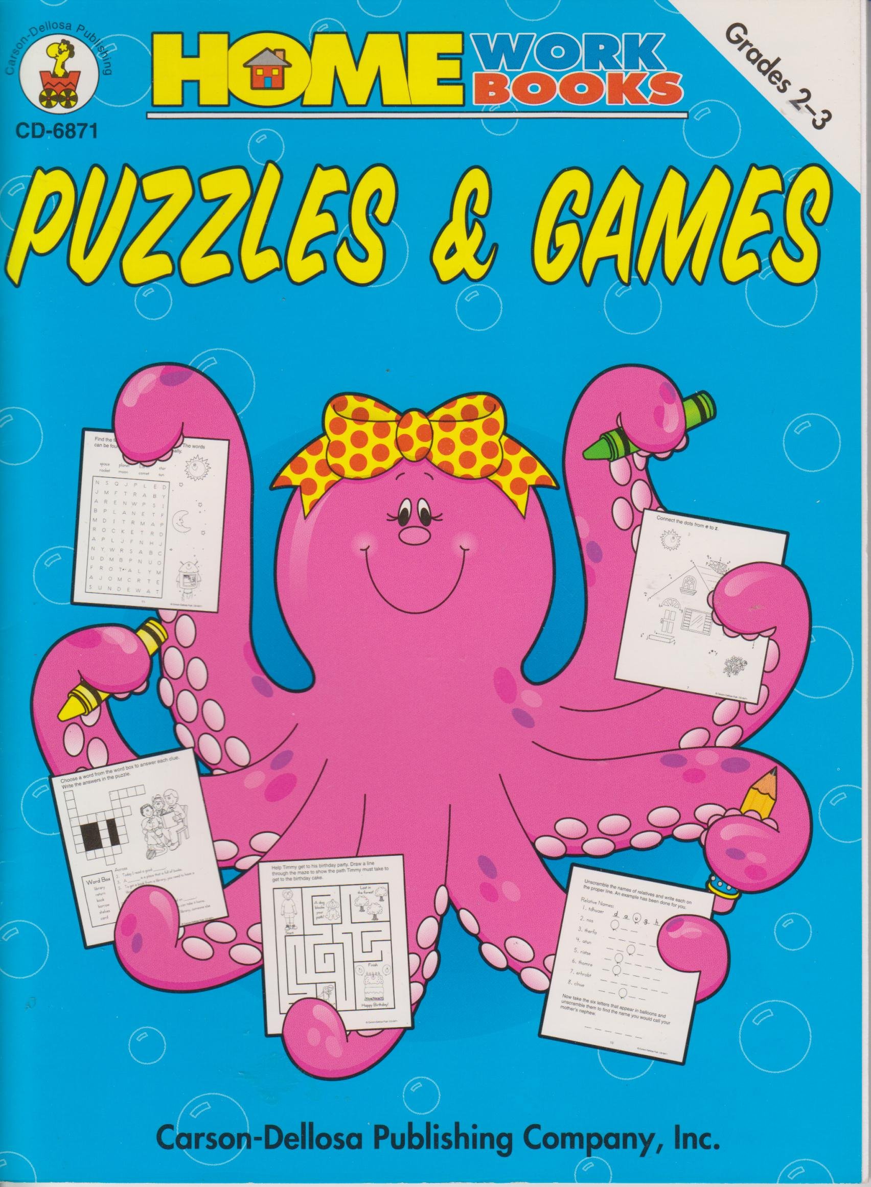Puzzles & Games Grades 23 (Home Workbooks) by unknown author Goodreads