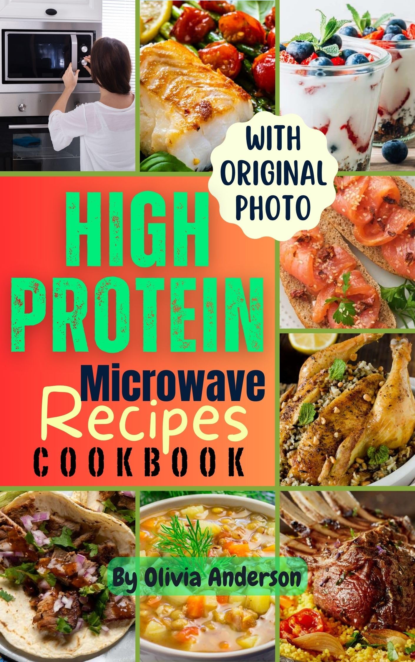 Healthy Life with 50 High Protein Microwave Recipes Quick and