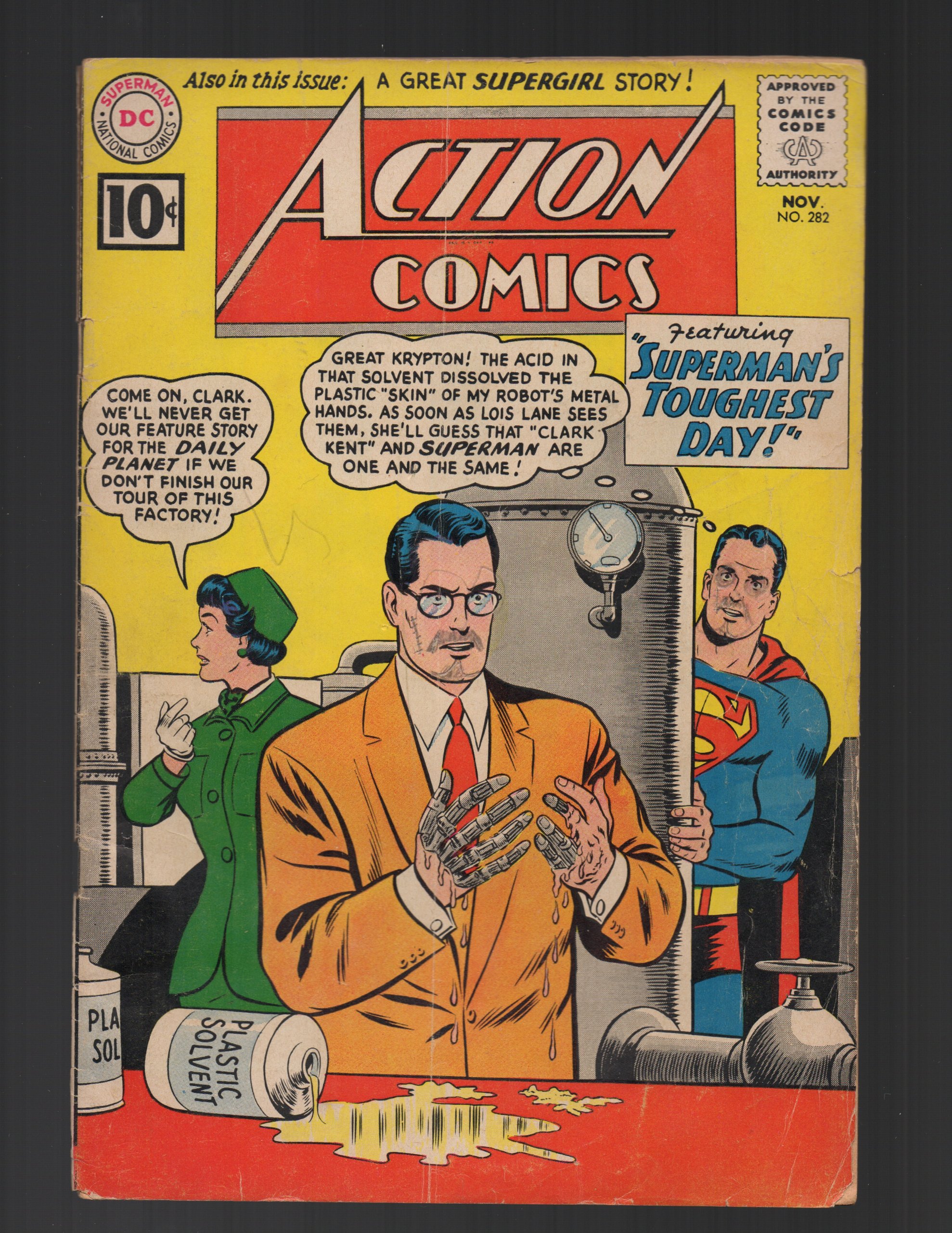 Action Comics book cover