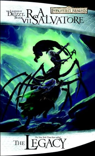 TheLegacy,Legend ofDrizzt,Book VII (text only) by R.A.Salvatore book cover