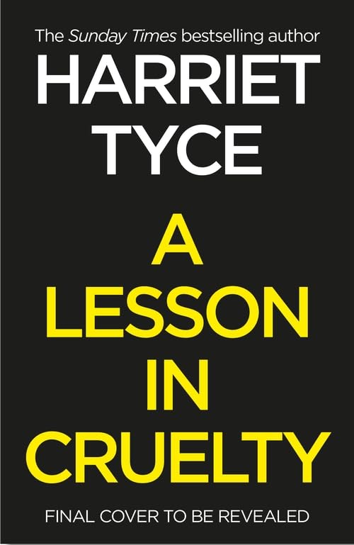 A Lesson in Cruelty book cover
