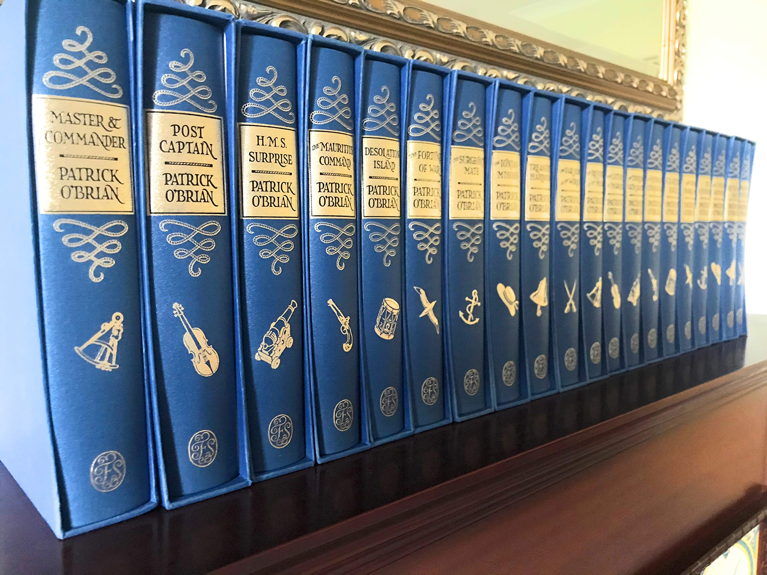 The Complete Aubrey/Maturin Series 16-Volume Cloth Set by Patrick O ...