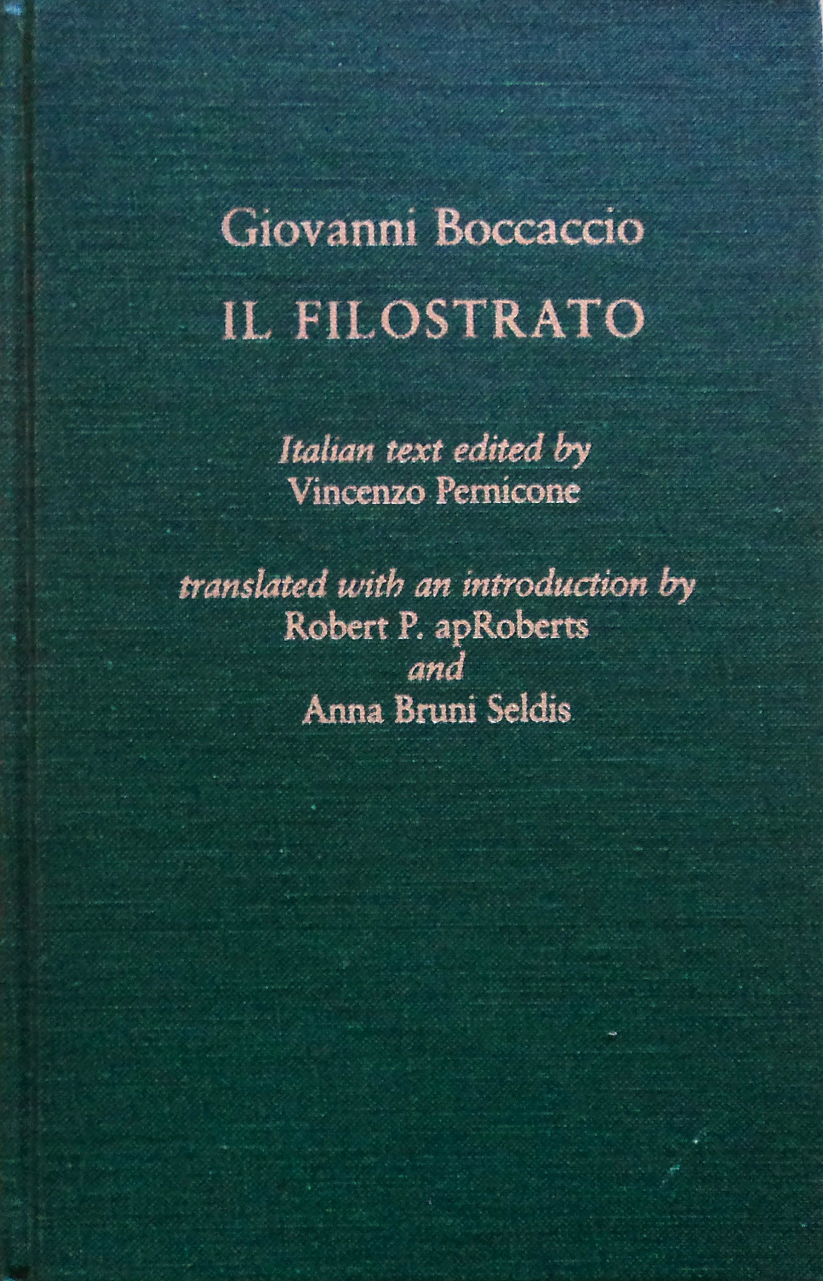 Il Filostrato by Giovanni Boccaccio Goodreads