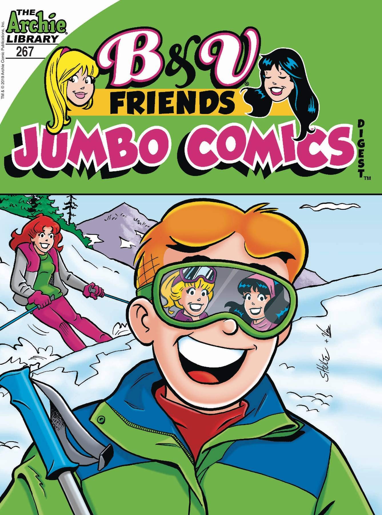 B & V FRIENDS JUMBO COMICS DIGEST #267 book cover