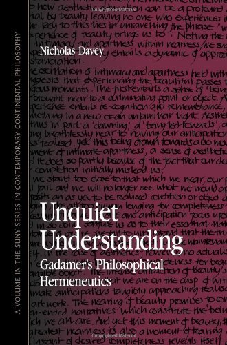 By Nicholas Davey - Unquiet Understanding book cover