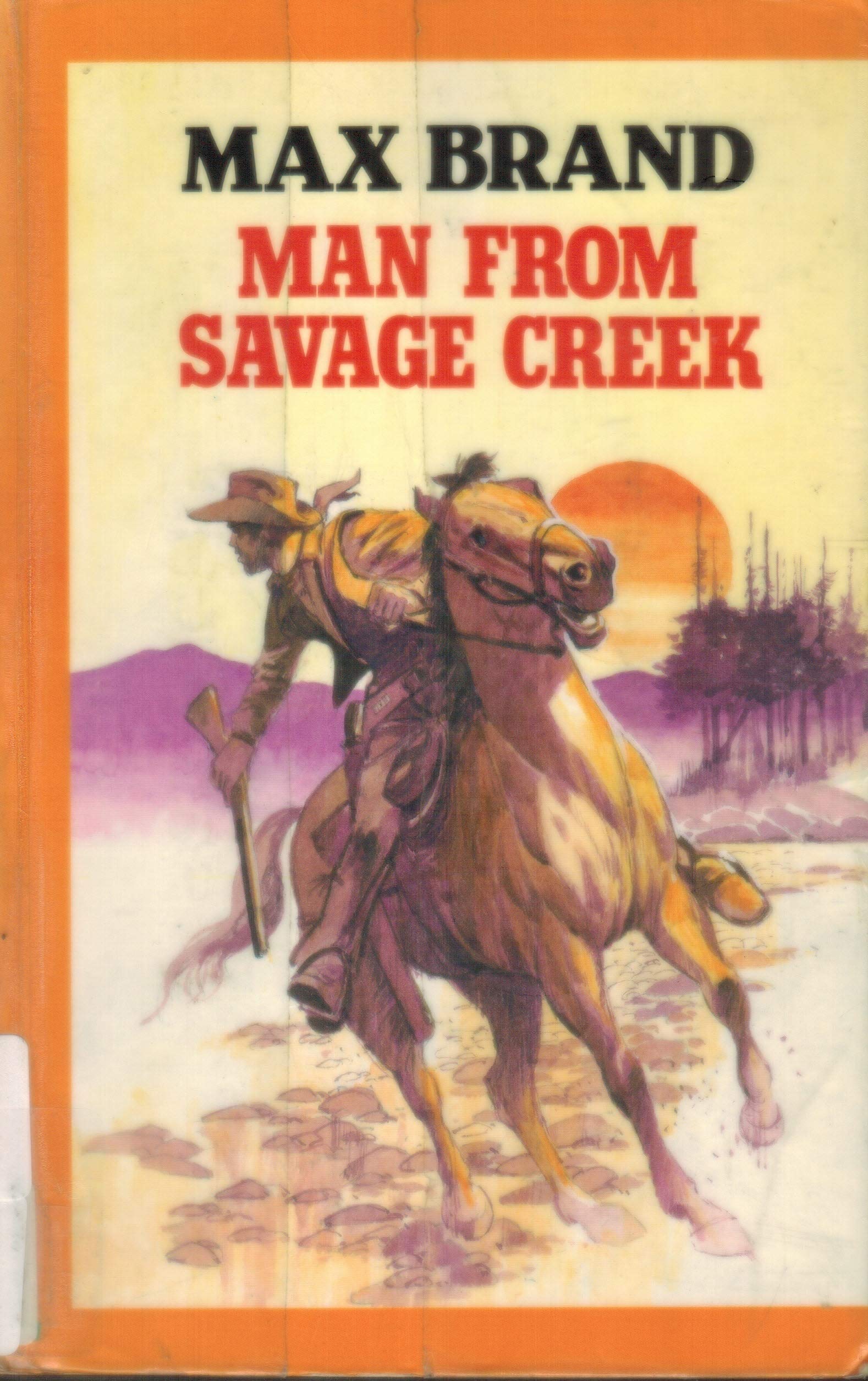 Man from Savage Creek book cover