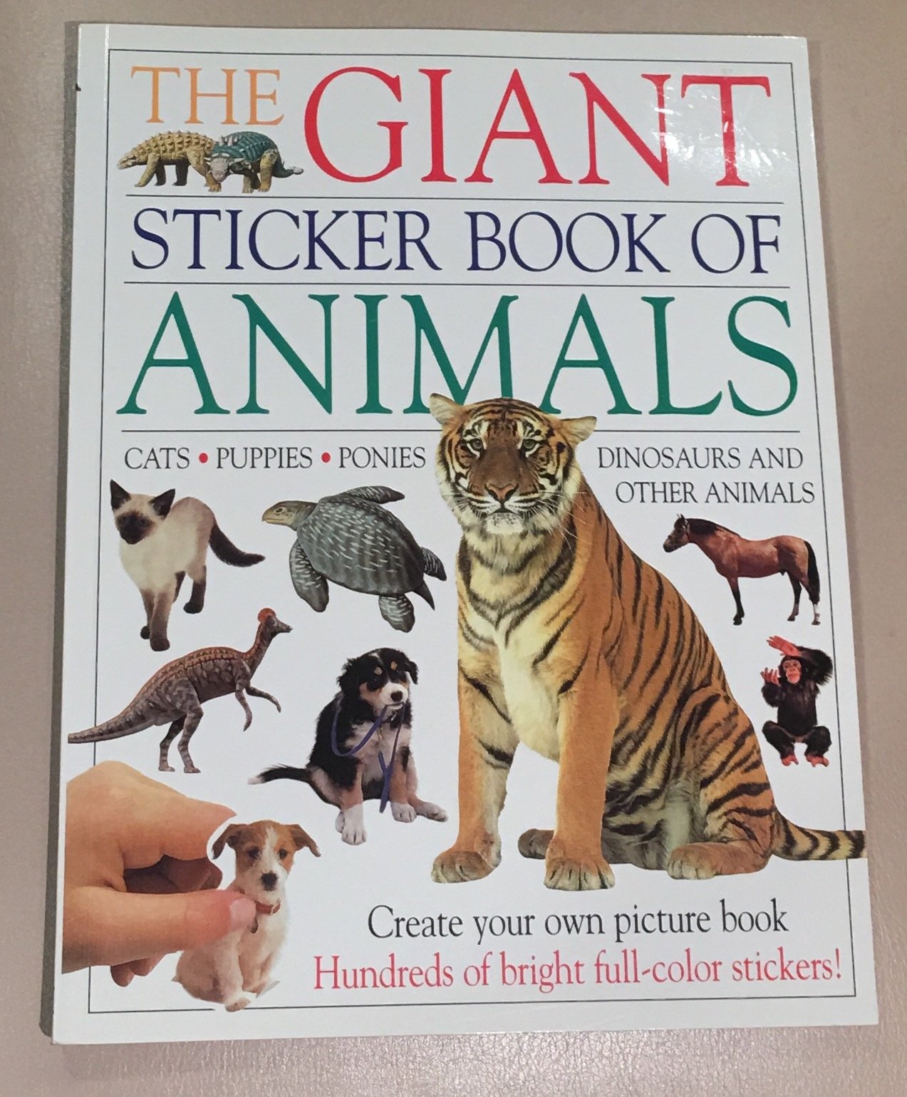 GIANT ULTIMATE STICKER BOOK OF ANIMALS by D.K. Publishing Goodreads