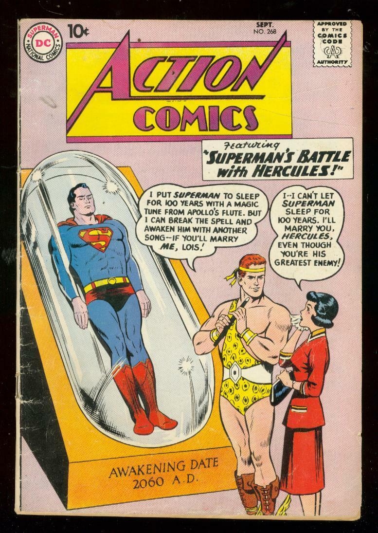 Action Comics book cover