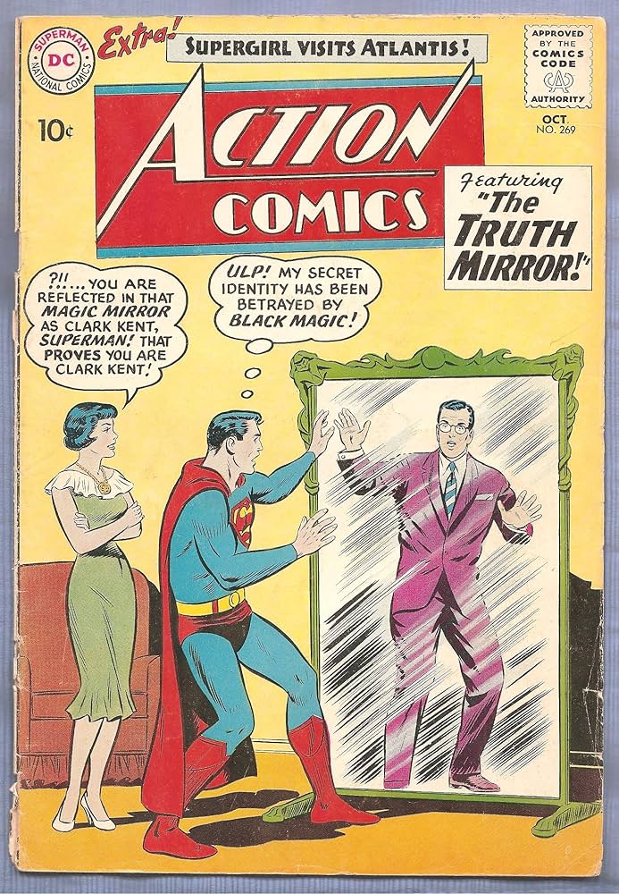 Action Comics book cover