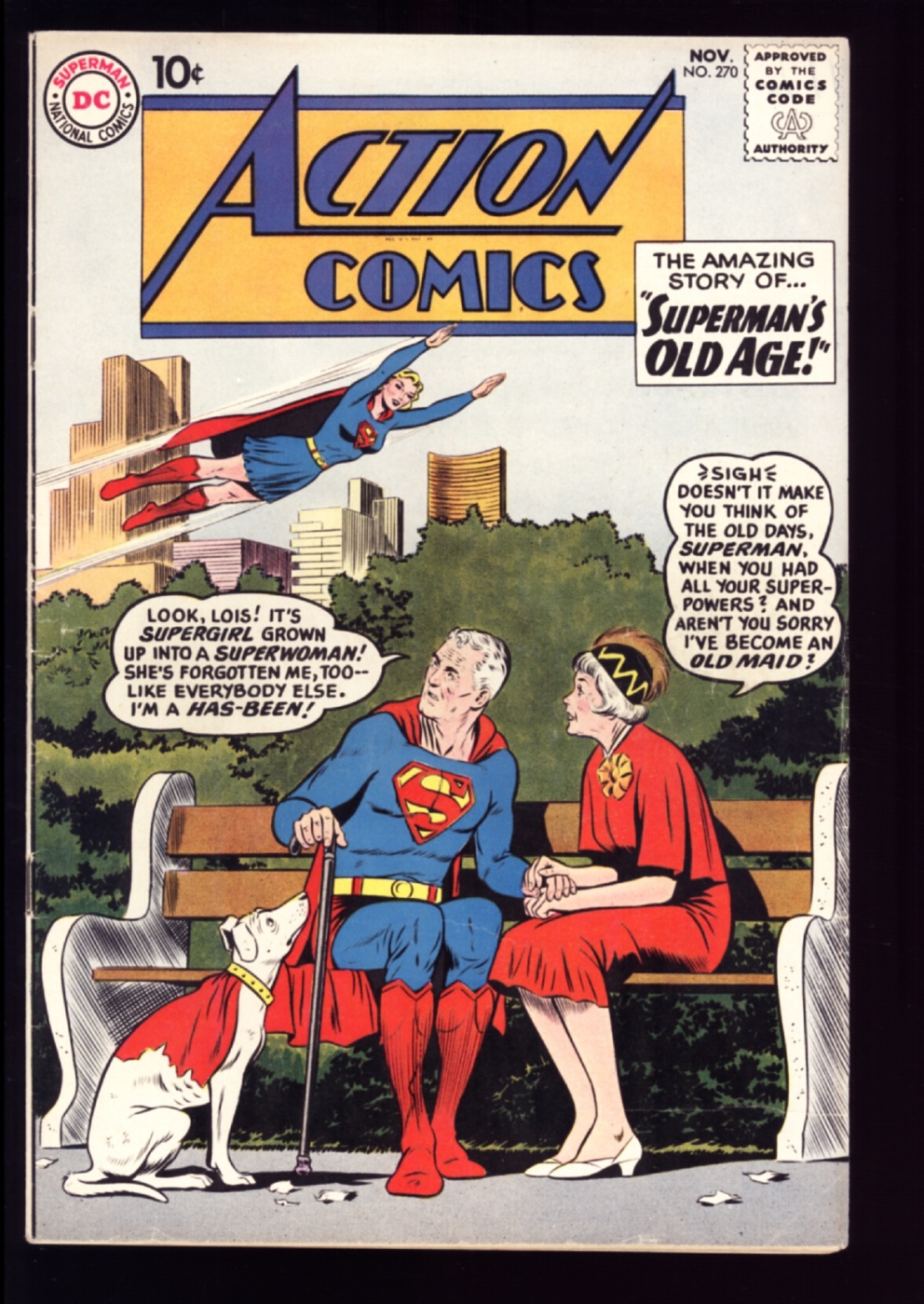 Action Comics book cover