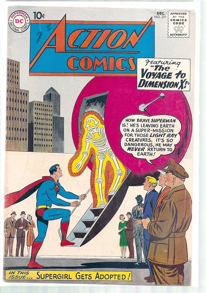 Action Comics book cover
