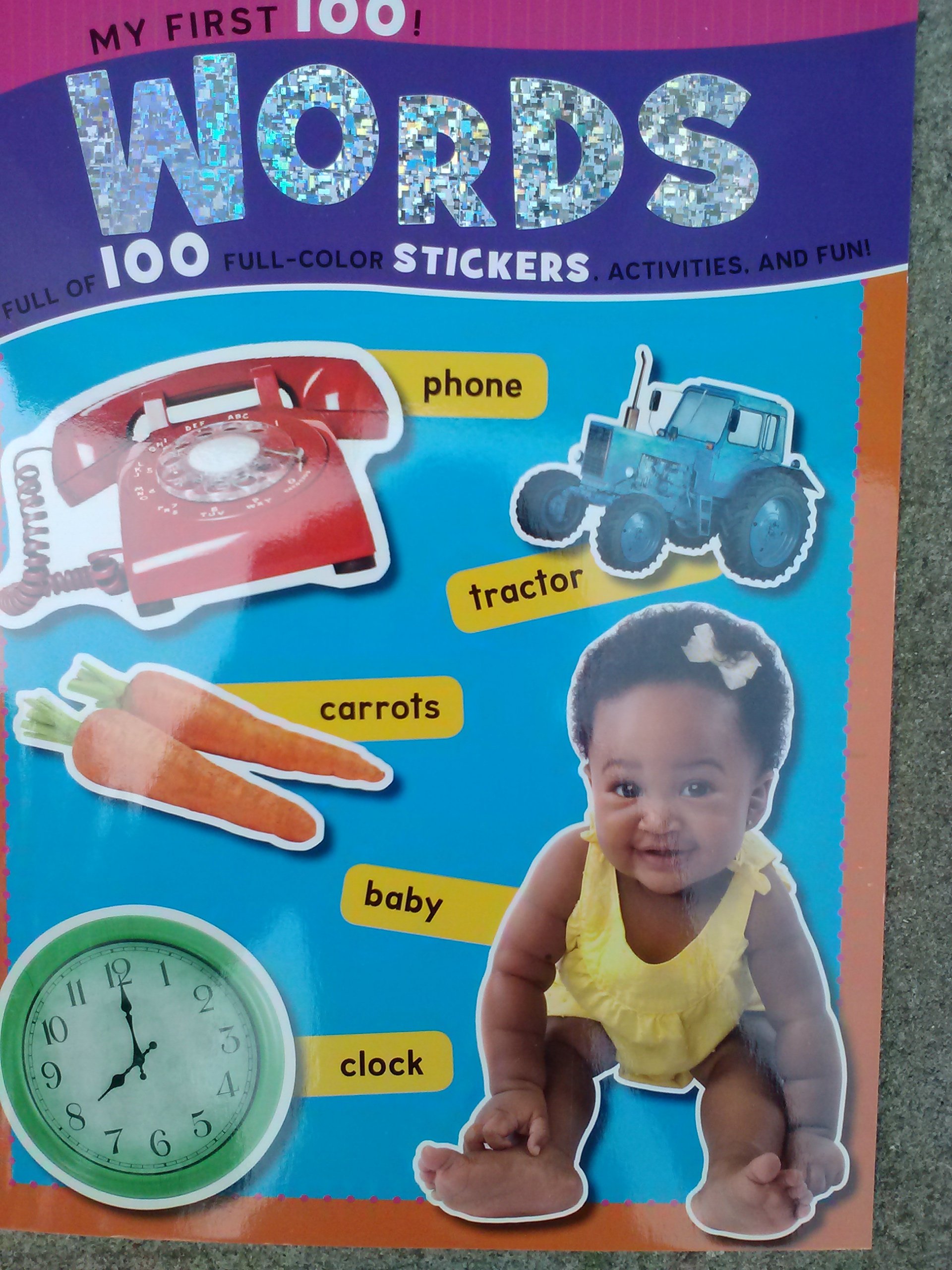 My First 100 Stickers Words by Flowerpot Press / Greenbrier Goodreads