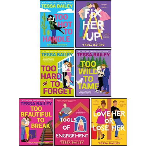 Hot And Hammered & Romancing the Clarksons Series Collection 7 Books Set book cover