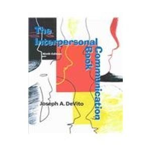 Interpersonal Communication Pk by Joseph A. Devito by Joseph A. DeVito ...