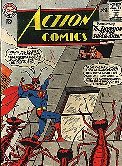 Action Comics book cover