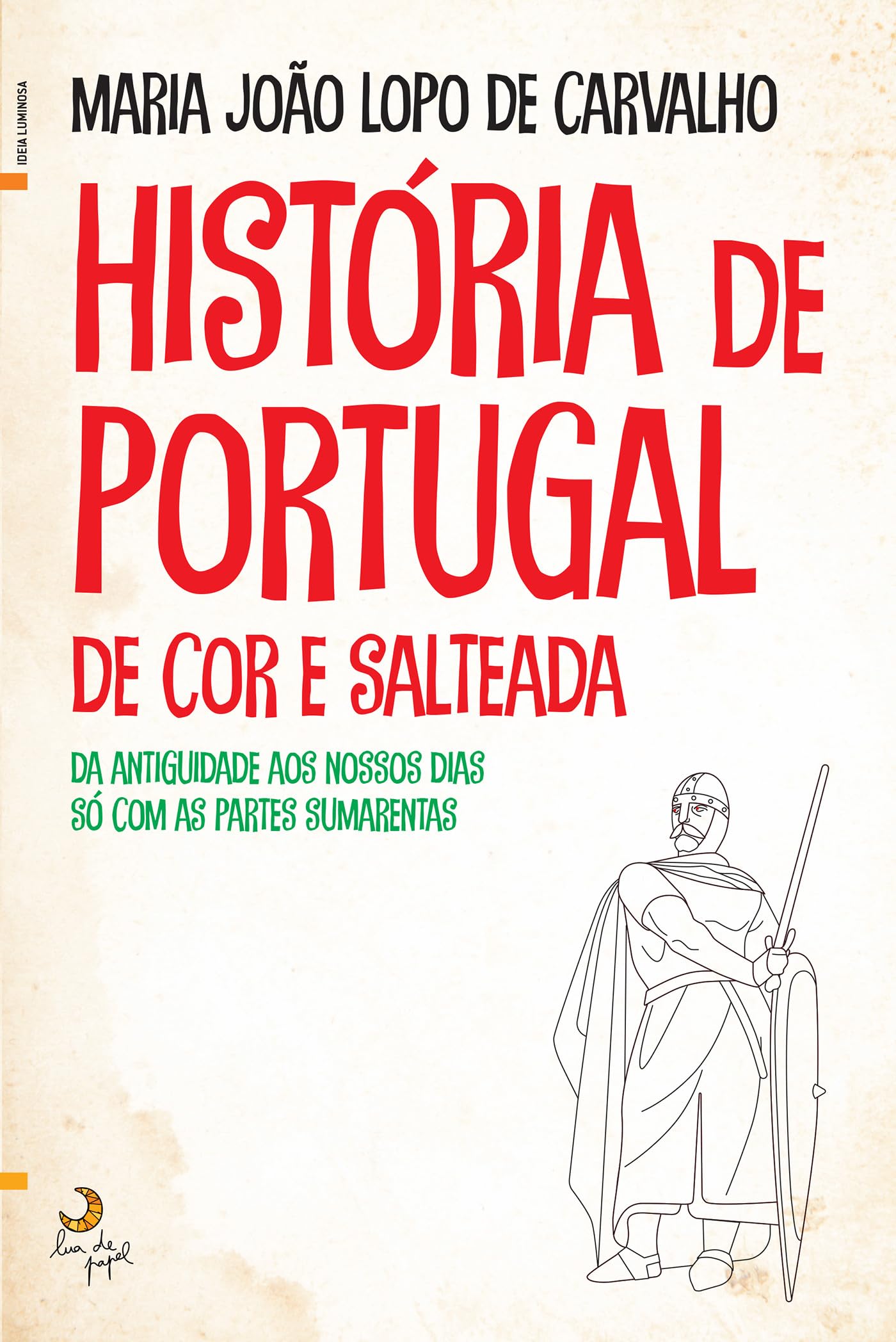 História de Portugal de Cor e Salteada book cover