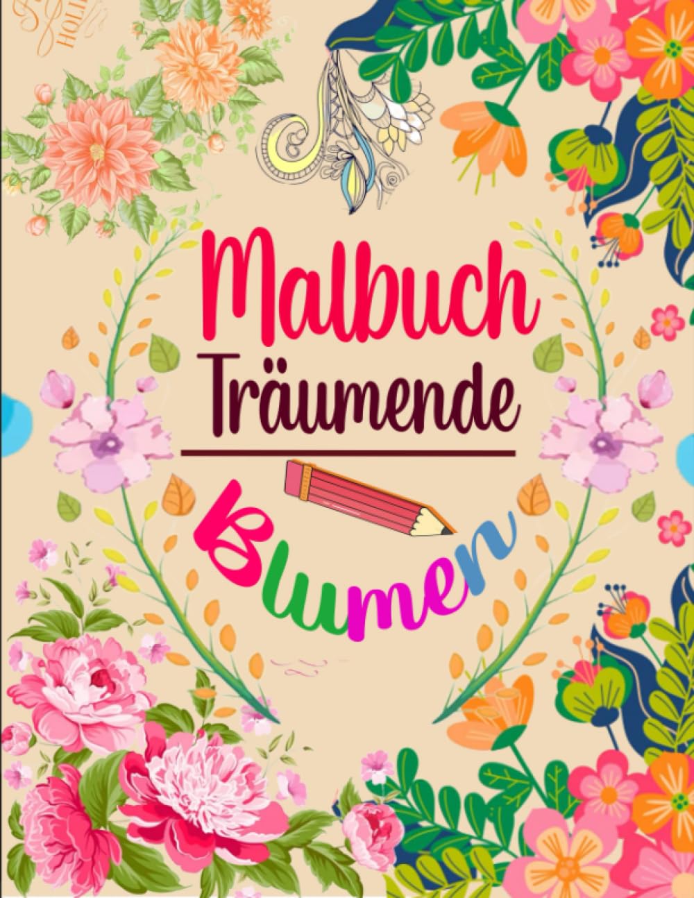 Blumen Rätsel und Ausmalbilder: Entspannung und Kreativität für Groß und Klein!