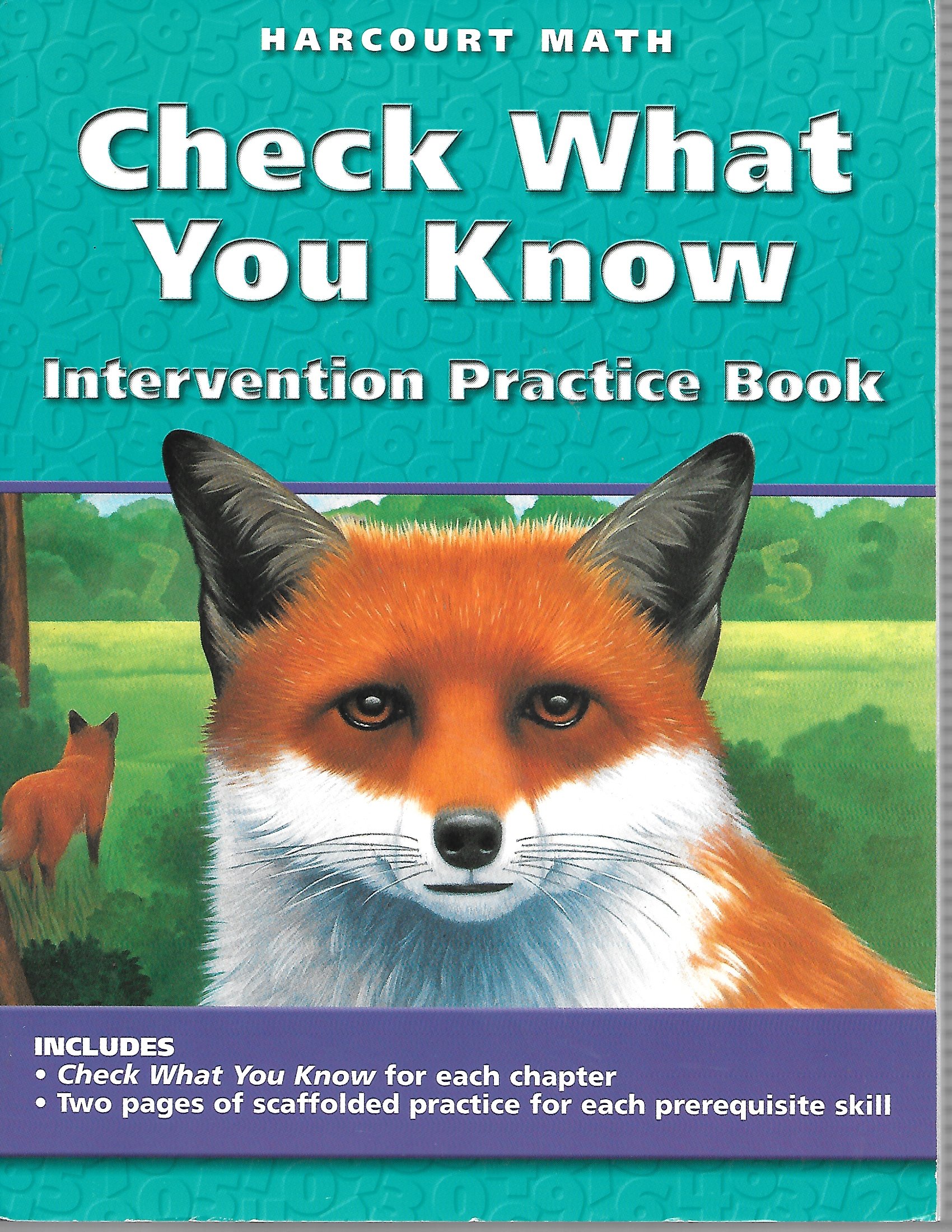 Math, Grade 5 Intervention Practice Book Harcourt School Publishers