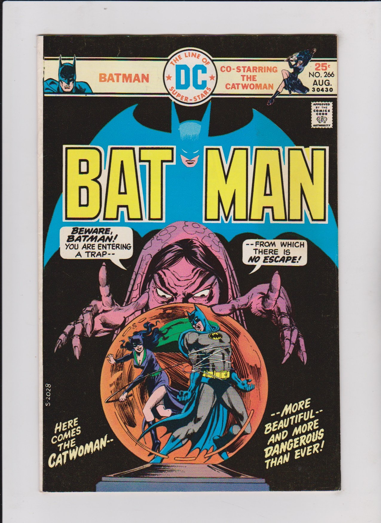 Batman (1940 series) #266 book cover