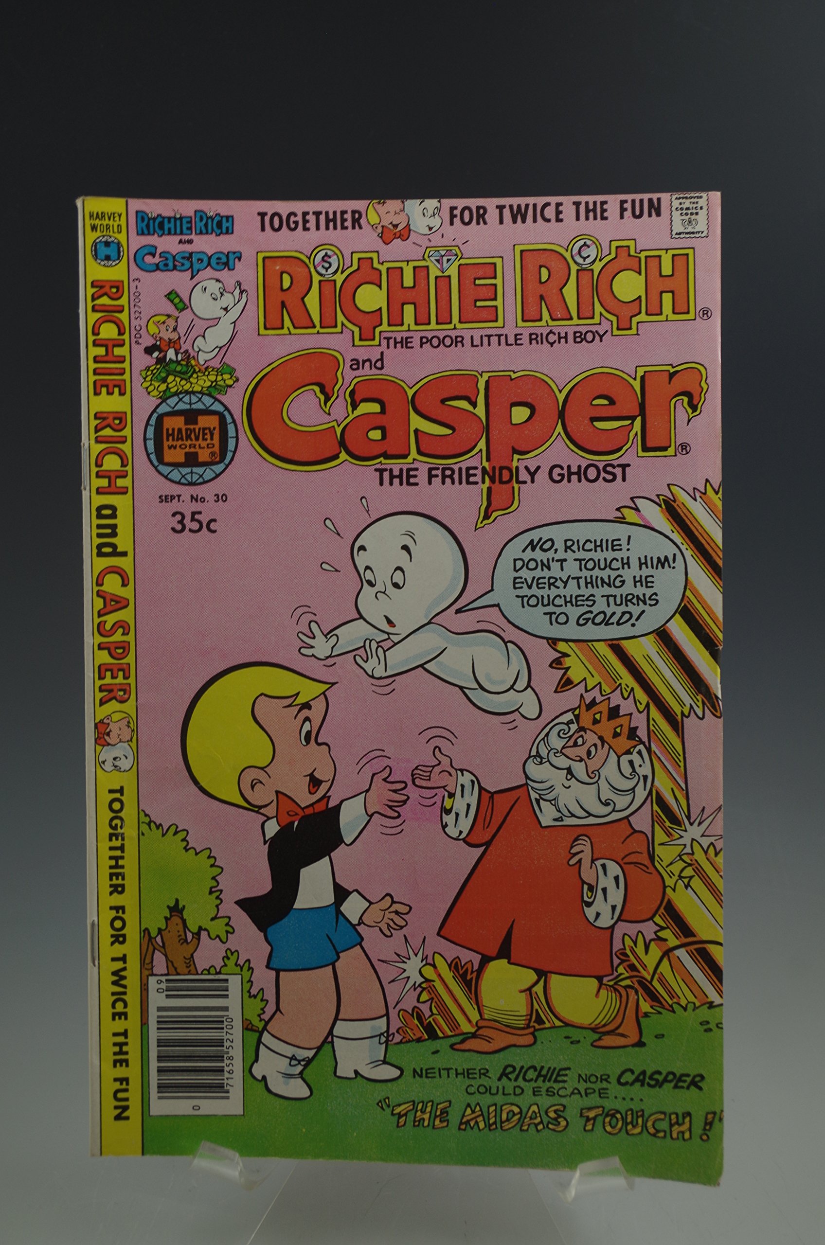 Richie Rich Casper The Unbelievable Billionaire Boy Who Lives In A Haunted Mansion - 60w2ako