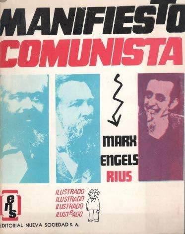 The Communist Manifesto of Marx and Engels book cover