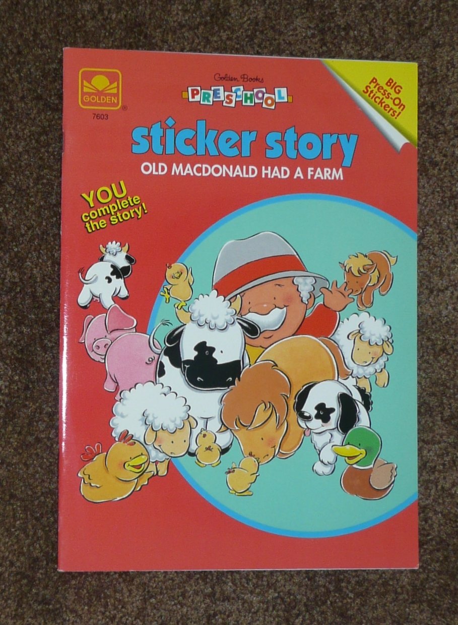 Old Macdonald (Sticker Time) by Golden Books | Goodreads