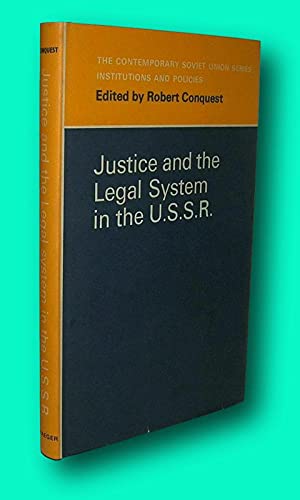Justice and the legal system in the U.S.S.R.; book cover