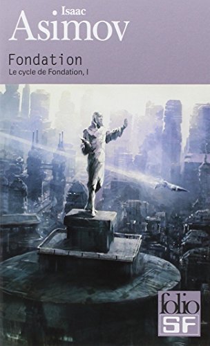 By Isaac Asimov Fondation (Folio Science Fiction) (French Edition) [Paperback] book cover