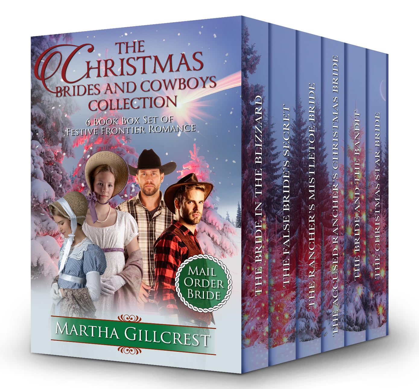 Christmas Brides and Cowboys Collection: 6 Book Box Set