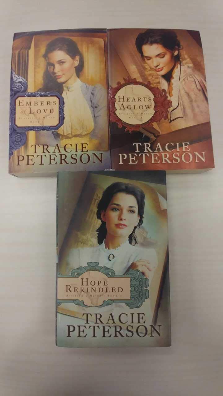 Striking a Match (3 volume mismatched set) by Tracie Peterson Goodreads