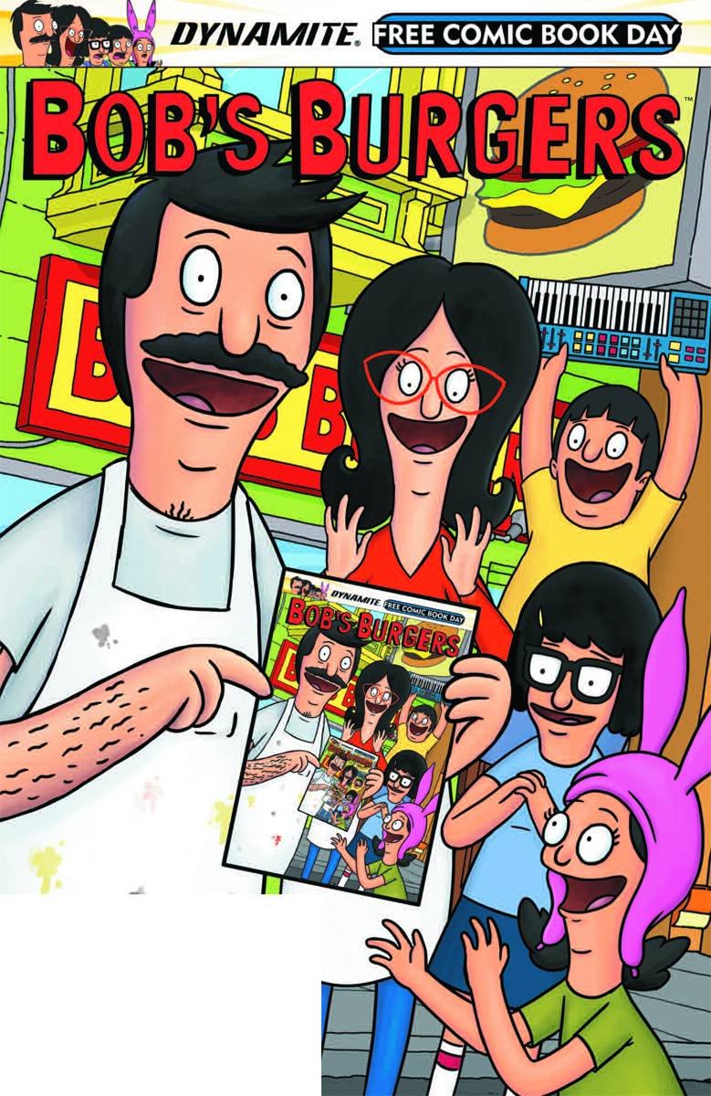 Fcbd 2015 Bobs Burgers book cover