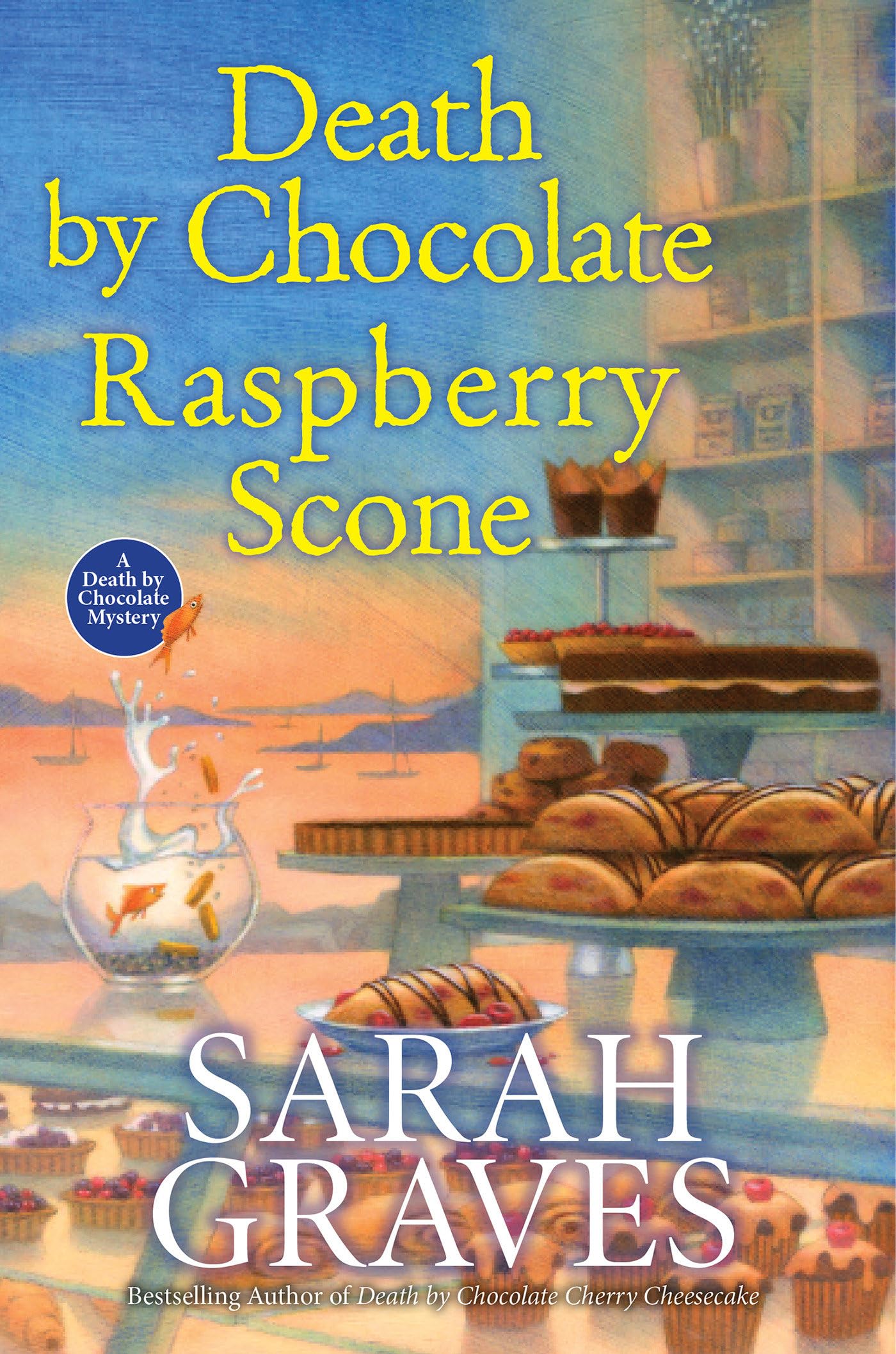 Death by Chocolate Raspberry Scone book cover