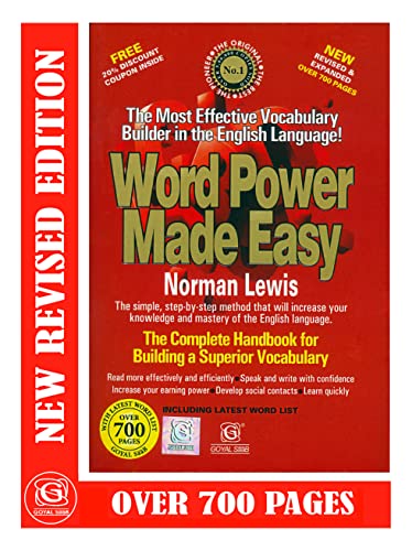 Word Power Made Easy By Norman Lewis by Norman Lewis Goodreads