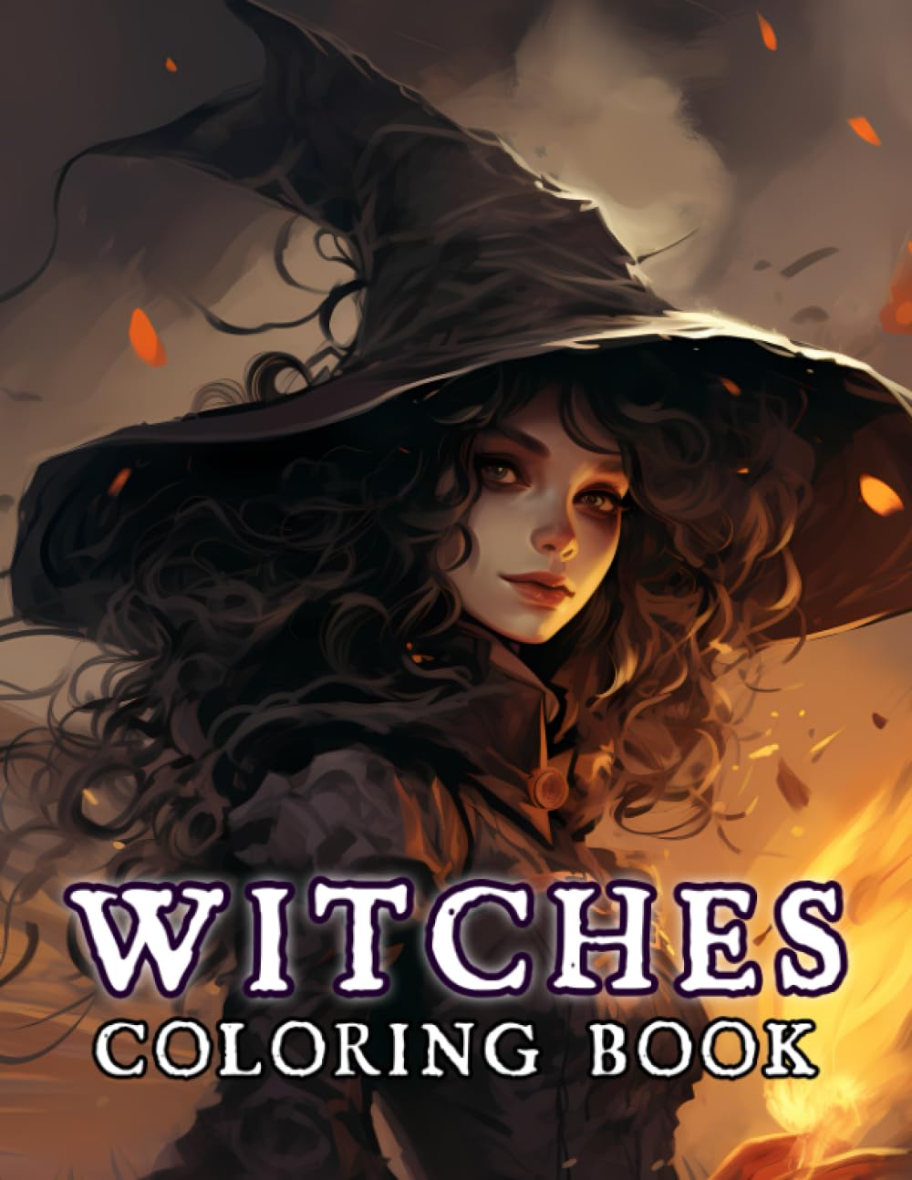 Witches Coloring Book: Magical Fairies and Beautiful Witches Coloring Book for Adults and Teens ...