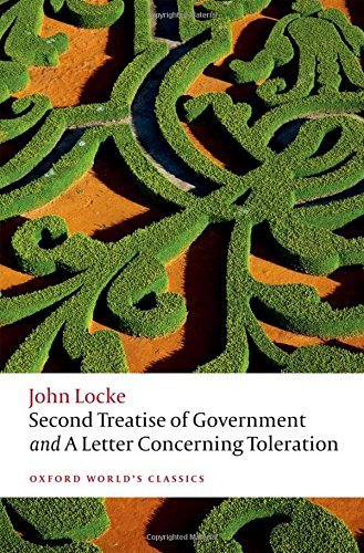 Second Treatise of Government and A Letter Concerning Toleration book cover