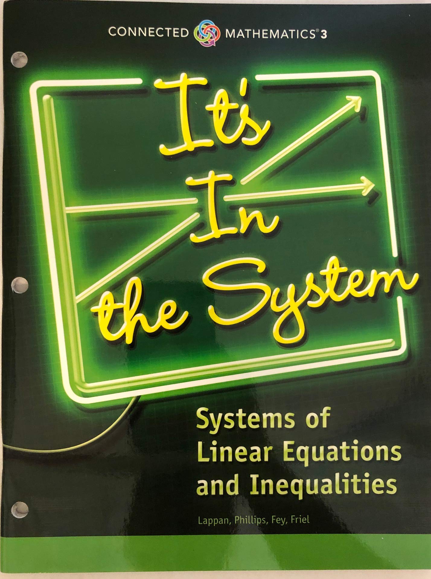 CONNECTED MATHEMATICS 3 STUDENT EDITION GRADE 8 ITS IN THE SYSTEM