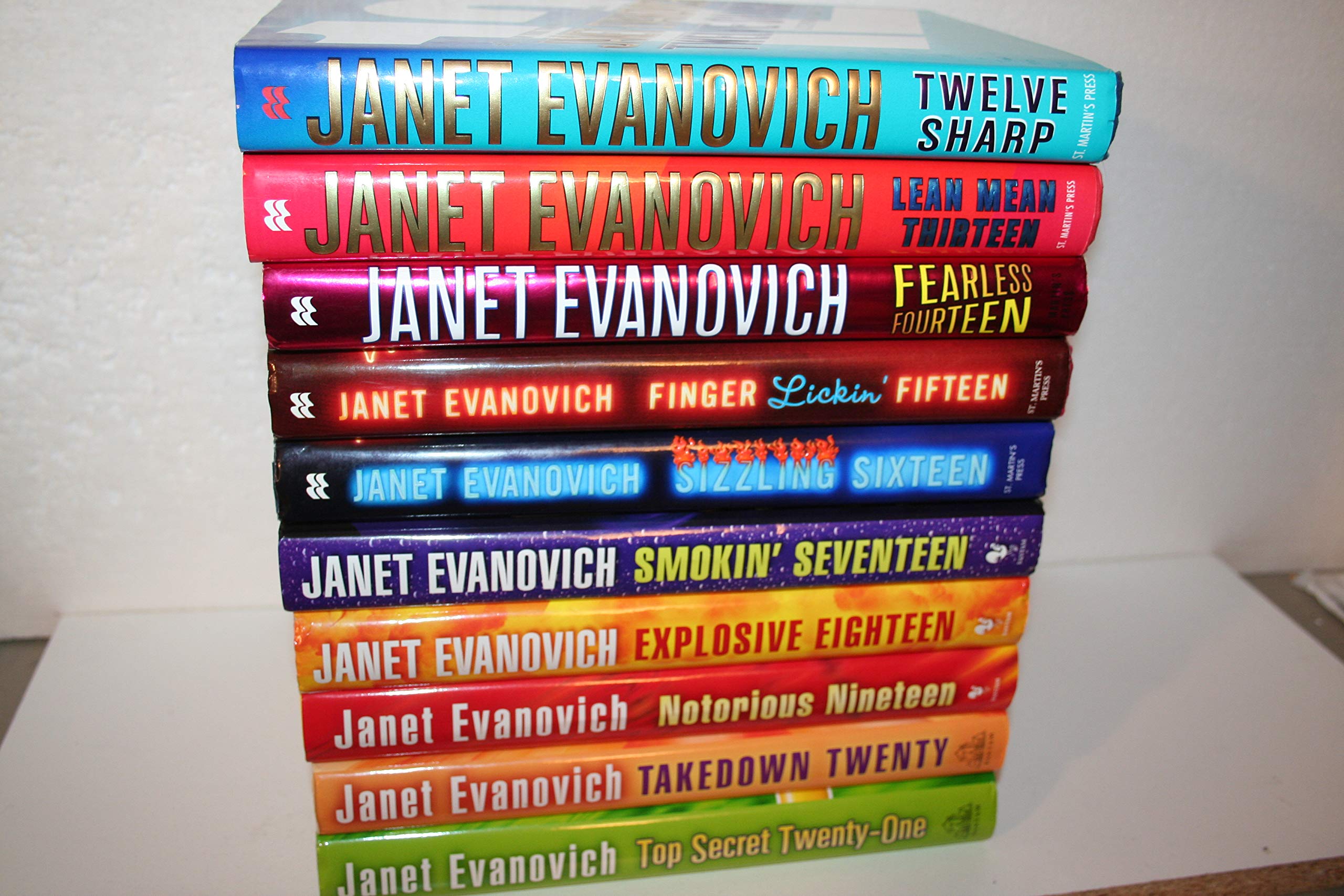 Evanovich's Stephanie Plum Series 10book set 1221 by