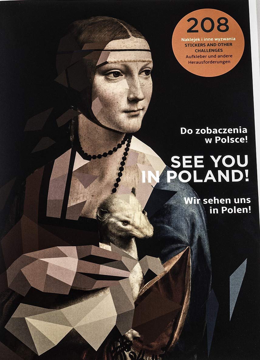 Artbook. „Dama z gronostajem” Leonarda da Vinci book cover