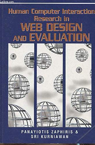 Human Computer Interaction Research in Web Design And Evaluation by ...