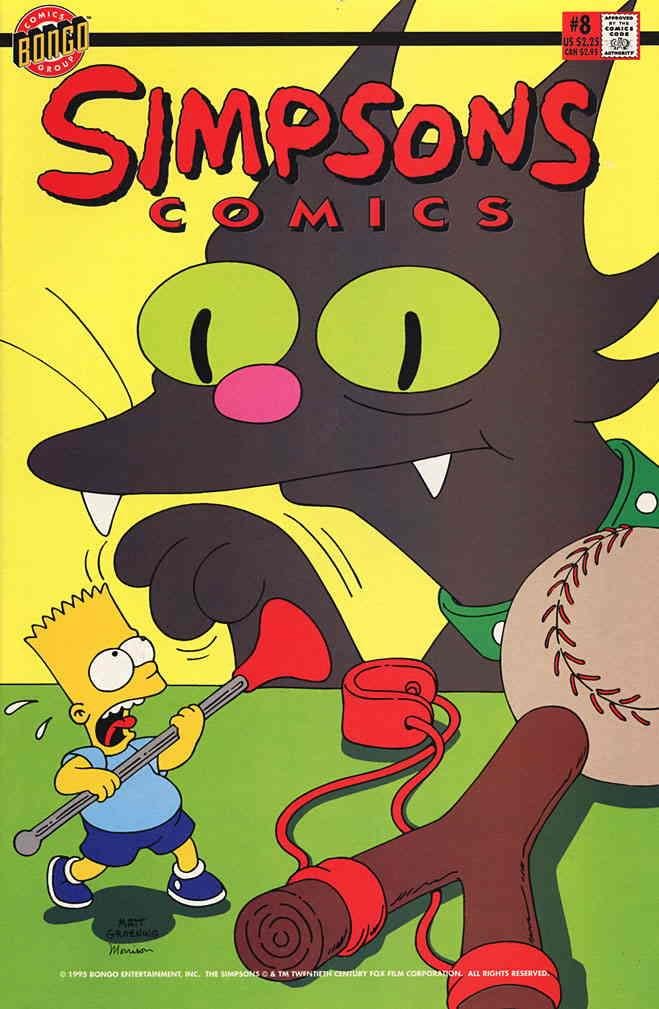 Simpsons Comics book cover 3