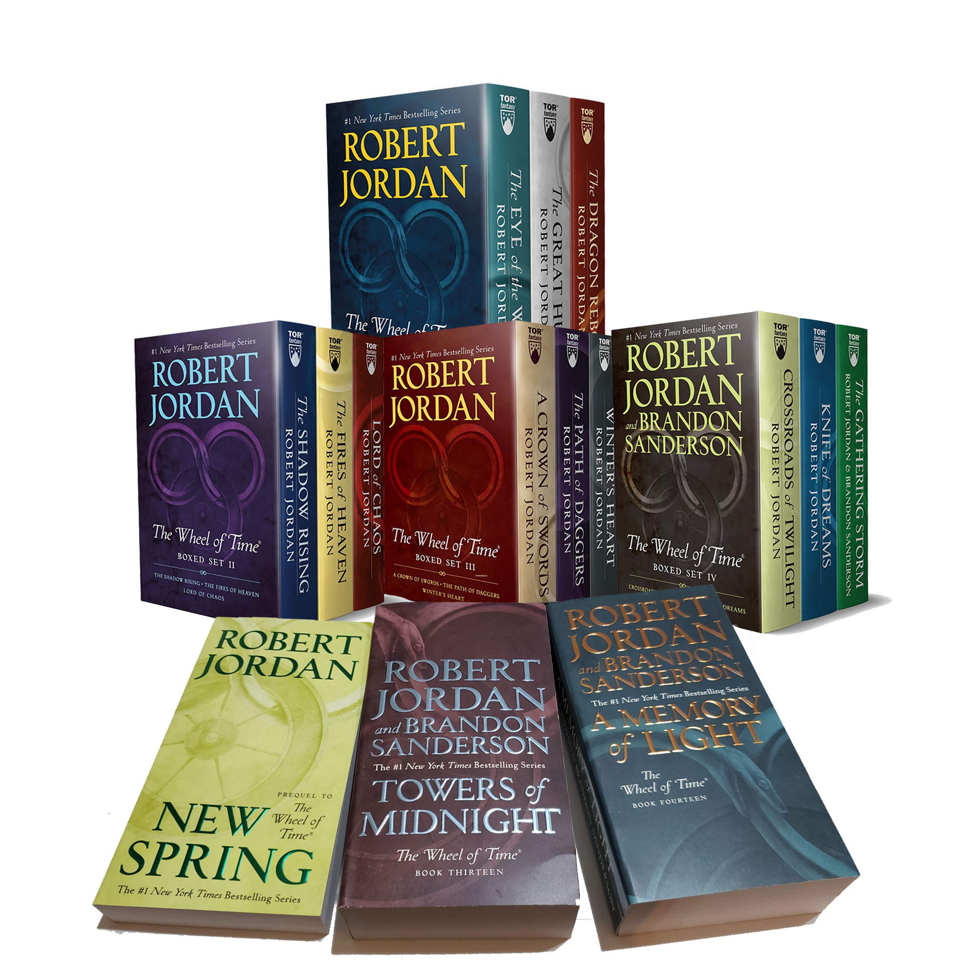 The Wheel Of Time, 15 Book Set book cover