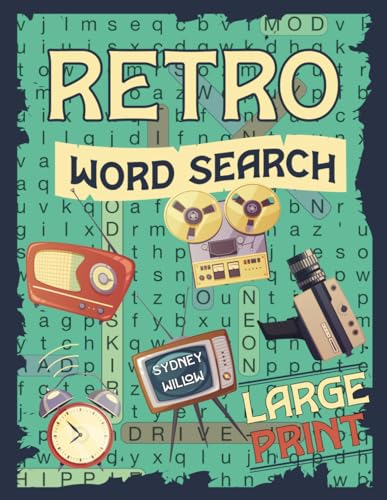Retro Word Search: Uncover the Groovy Past in Puzzles of Nostalgia