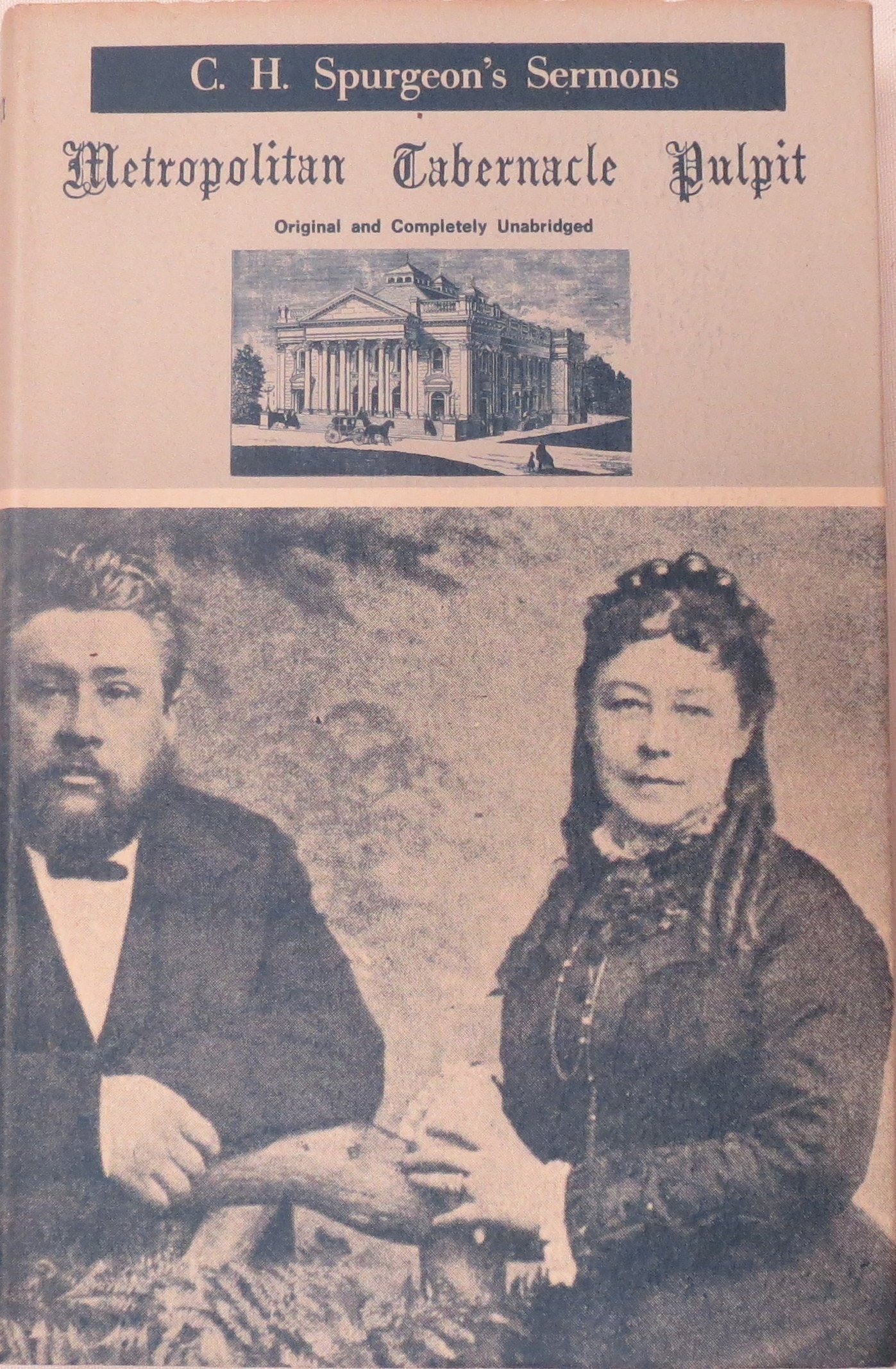 The Metropolitan Tabernacle Pulpit book cover