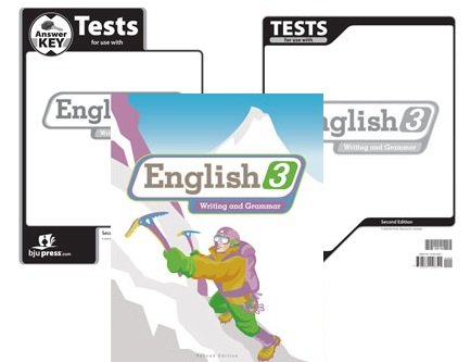 BJUP English 3 SET with Student, Tests, and Test Keys by BJU Press ...