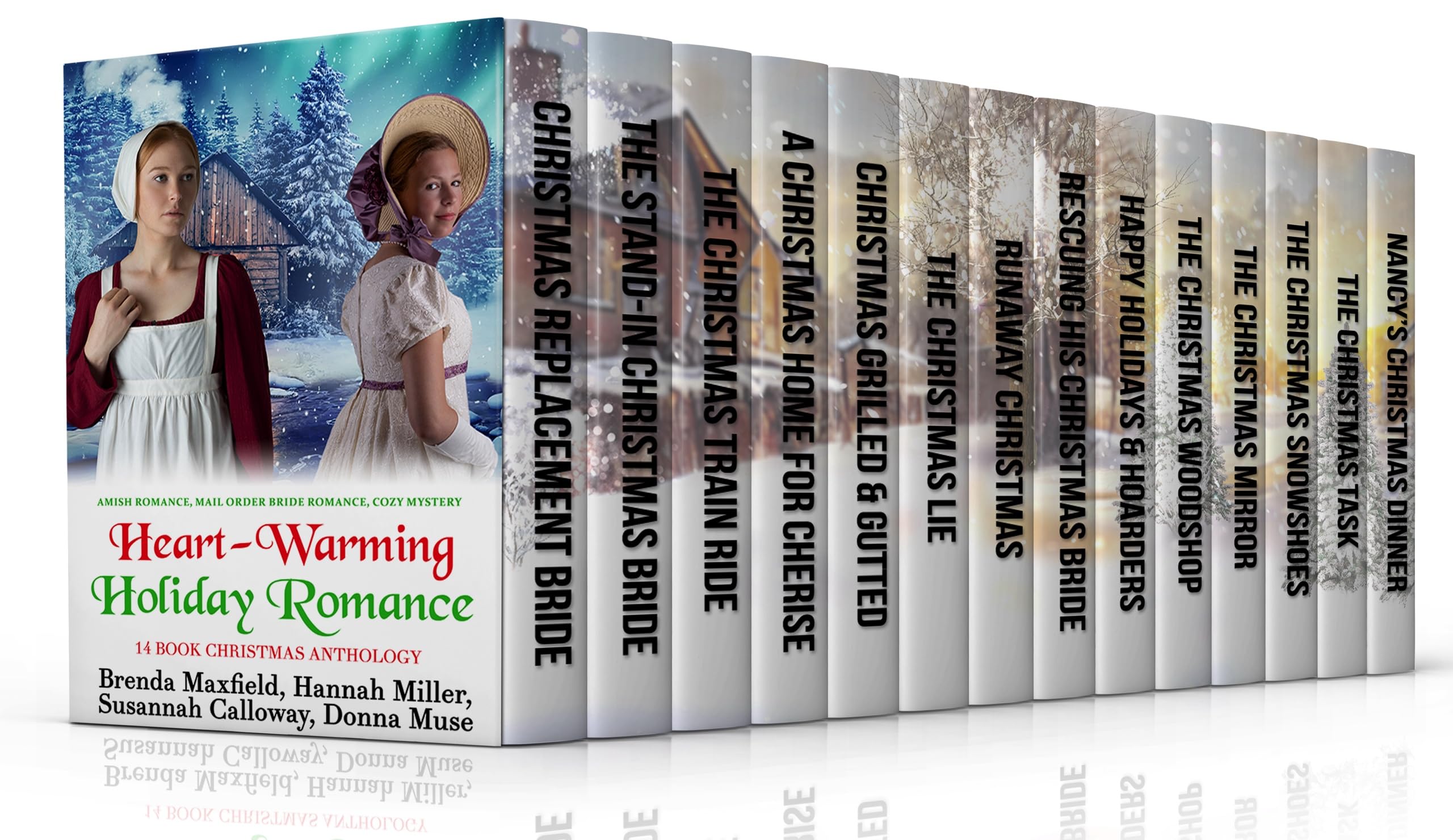 Heart-Warming Holiday Romance: 14 Book Christmas Anthology
